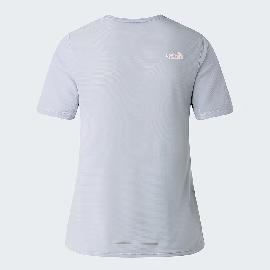 THE NORTH FACE HIGHT TRAIL TEE FROST GRAY MUJER