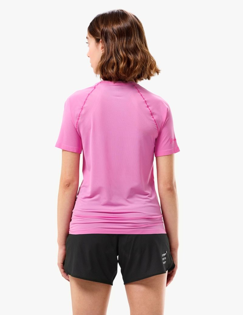 COMPRERSSPORT TRAIL RACING SS T SHIRT BEGONIA MUJER