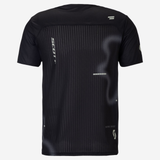 SCOTT TEE RACE RUN SS BLACK SPRAY GREY  HOMBRE