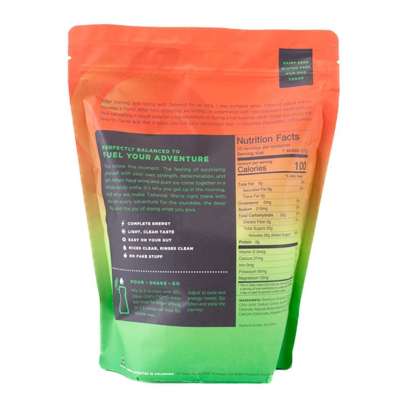 TAILWIND ENDURANCE 50 DOSIS WATERMELON+LIME