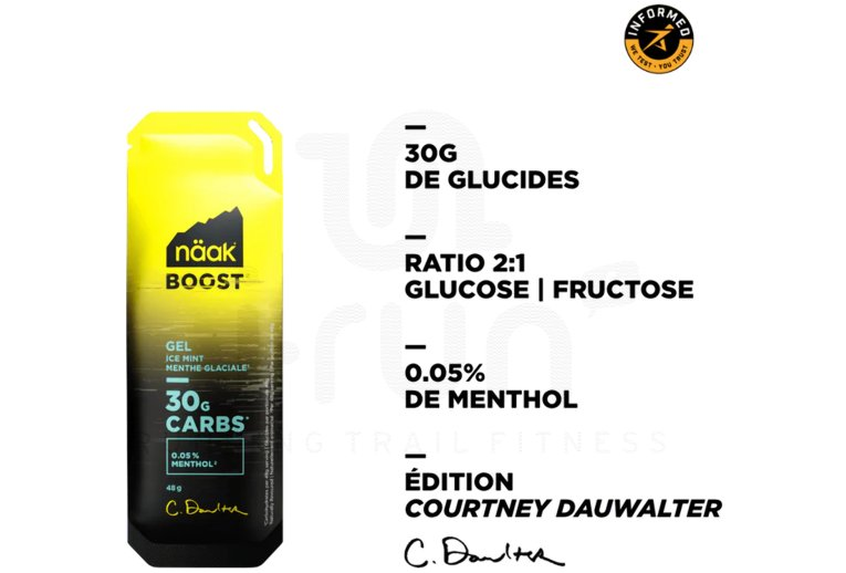 NAAK BOOST ICE MINT 30 CARBS
