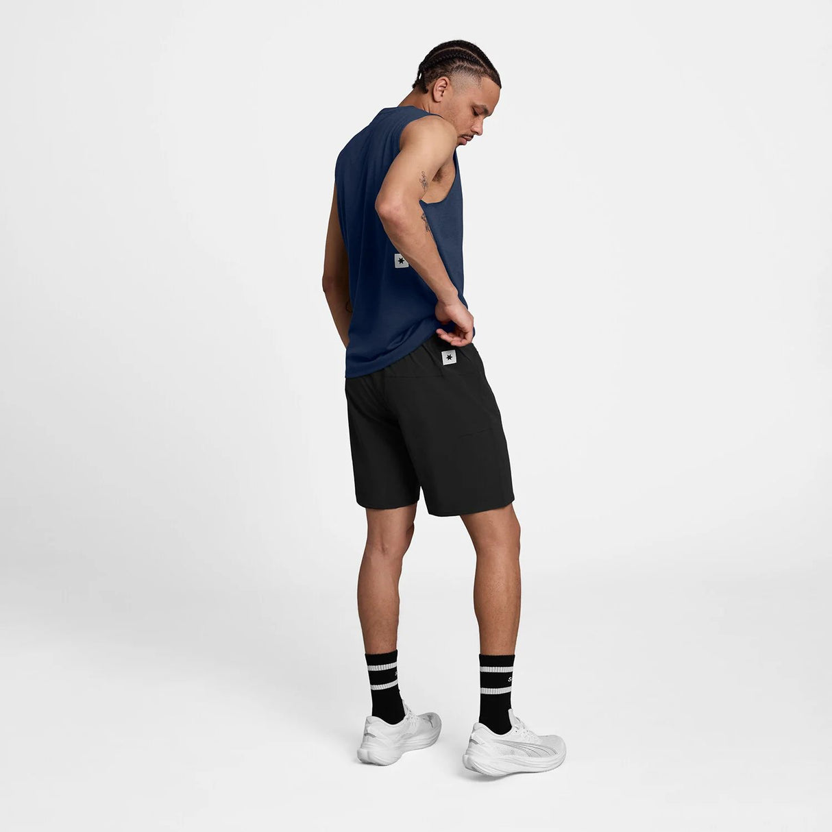 SAYSKY MOTION SHORTS 8 BLACK
