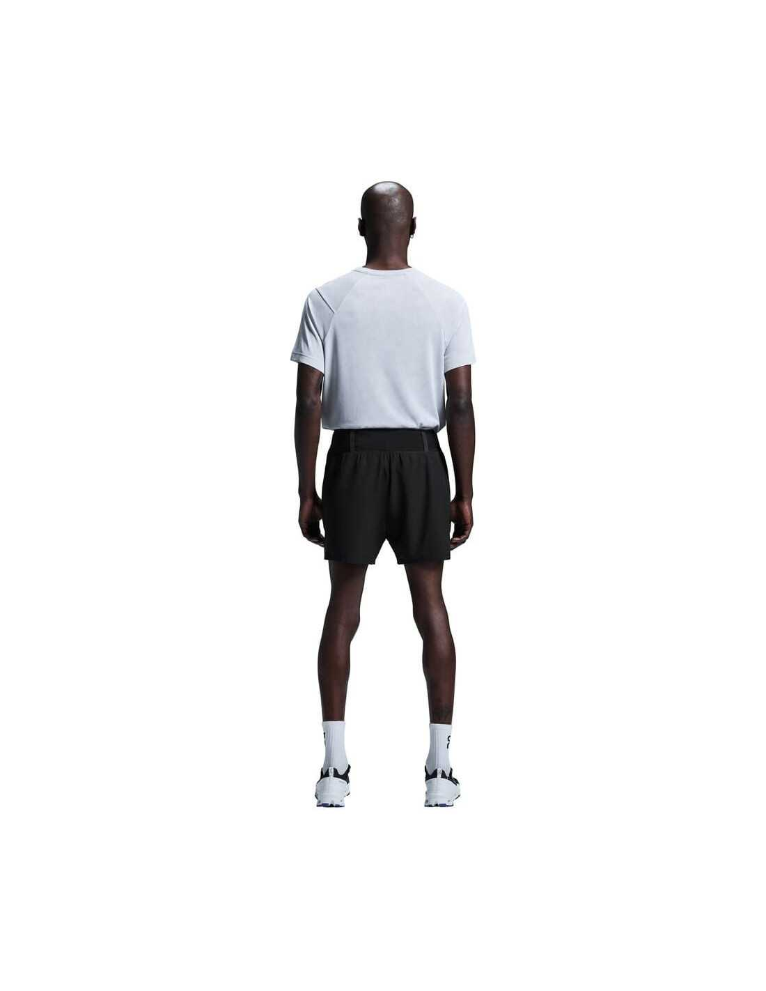 ON RUNNING TRAIL SHORT BLACK HOMBRE