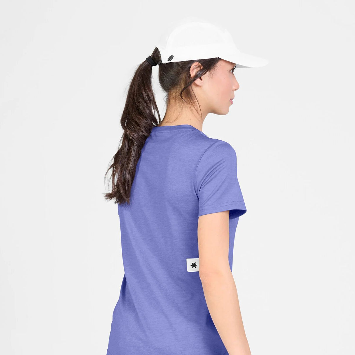 SAYSKY CLEAN PACE T-SHIRT PURPLE MUJER