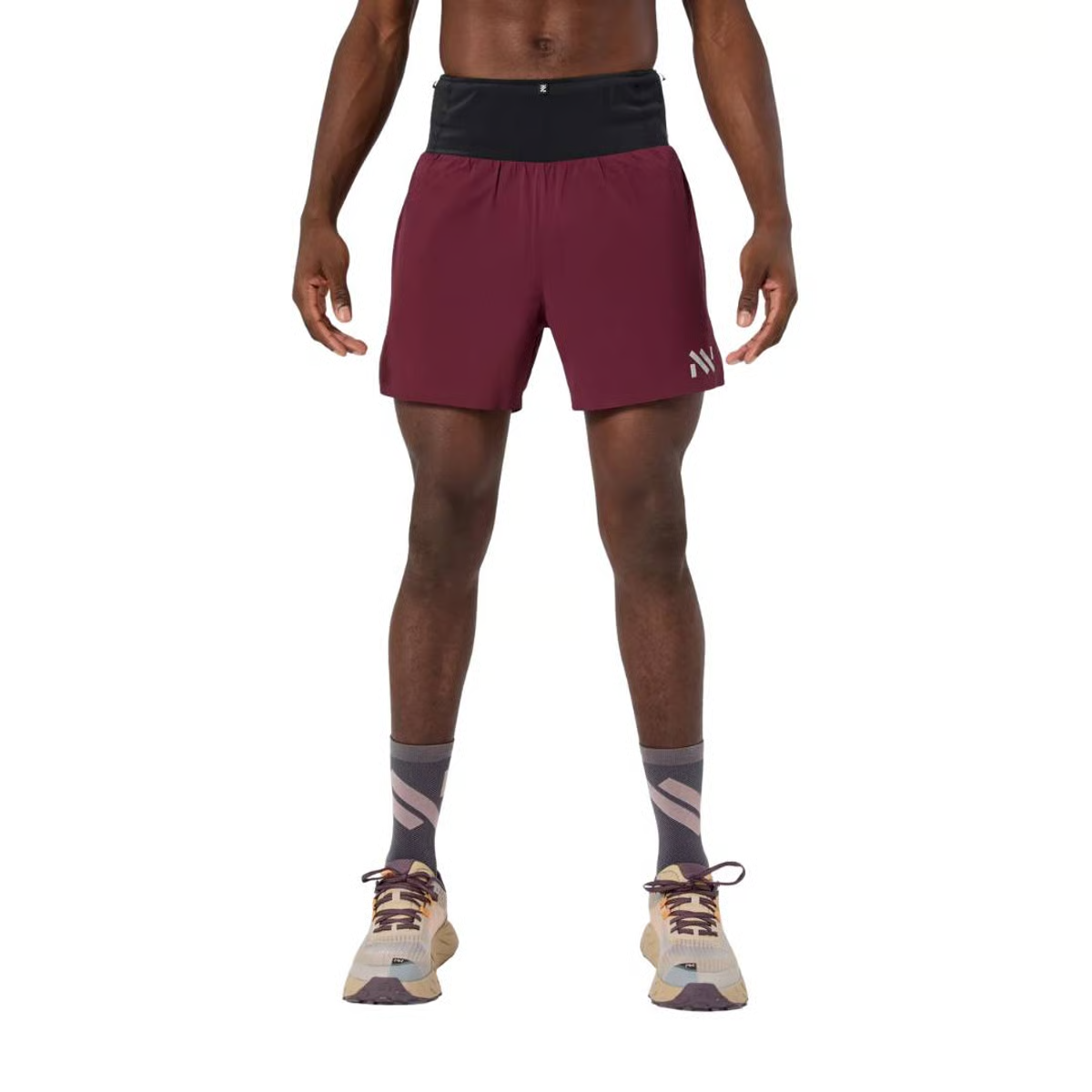 NNORMAL RACE SHORT 02 BURGUNDY HOMBRE