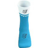 COMPRESSPORT MID COMPRESSION SOCKS NORSE BLUE WHITE