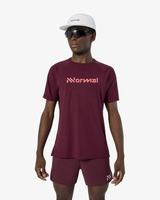 NNORMAL RACE T SHIRT 02 BURGUNDY HOMBRE