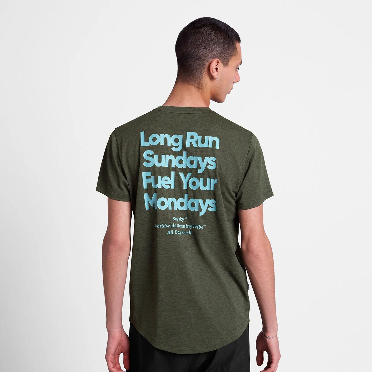 SAYSKY STATEMENT COMBAT PRO T SHIRT GREEN