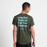 SAYSKY STATEMENT COMBAT PRO T SHIRT GREEN