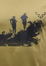 DYNAFIT GRAPHIC CO S/S TEE MILITARY GREEN HOMBRE