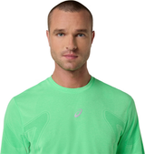 ASICS ROAD SEAMLESS SS TOP VITAL GREEN ILLUMINATE GREEN HOMBRE