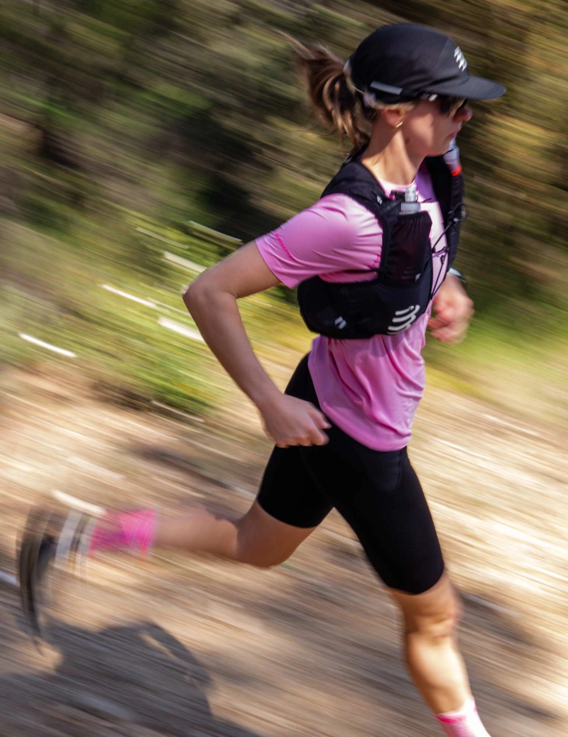 COMPRERSSPORT TRAIL RACING SS T SHIRT BEGONIA MUJER