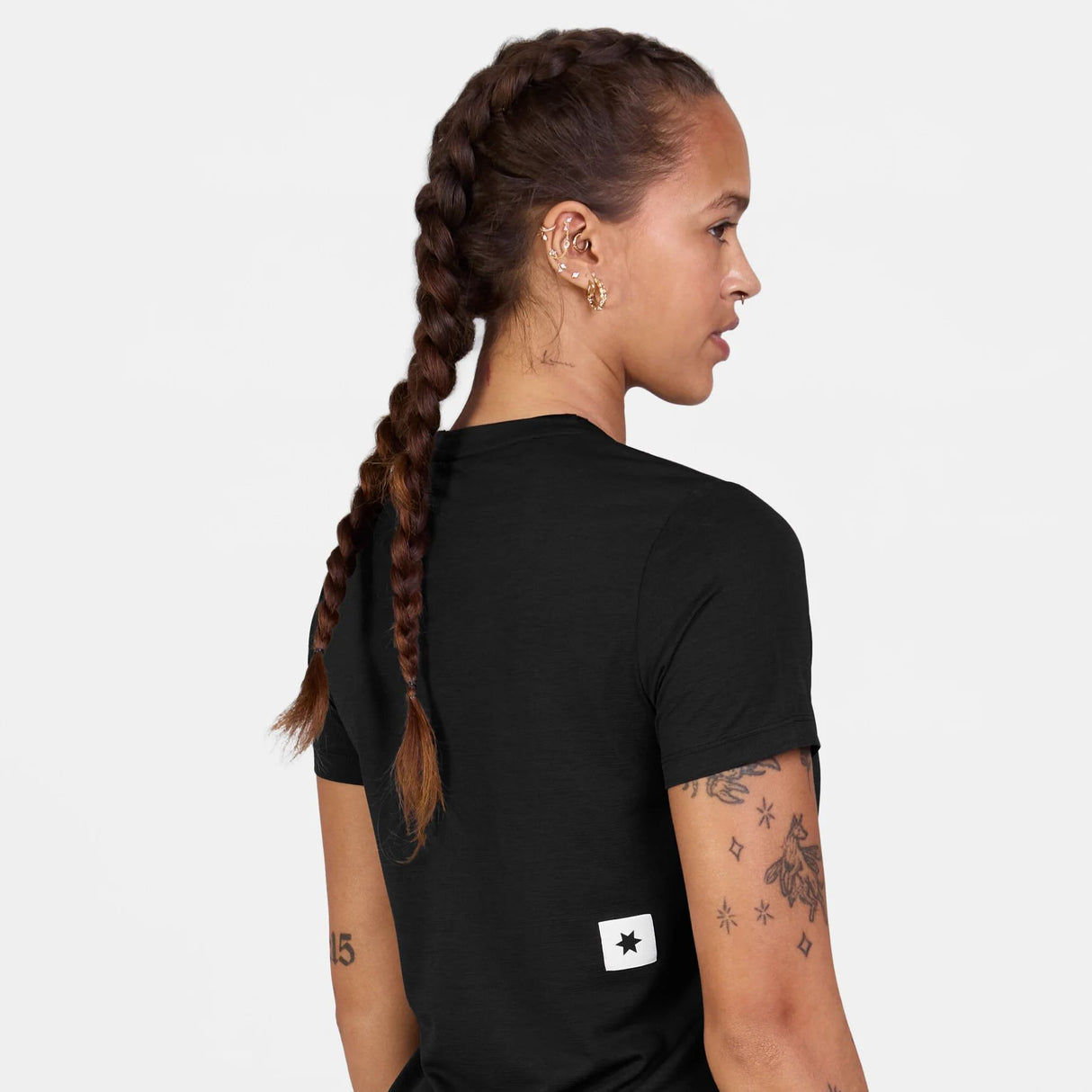 SAYSKY CLEAN COMBAT PRO T SHIRT BLACK MUJER