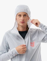 COMPRESSPORT HURRICANE WATERPROOF 10/10 JACKET GREY DAWN MUJER