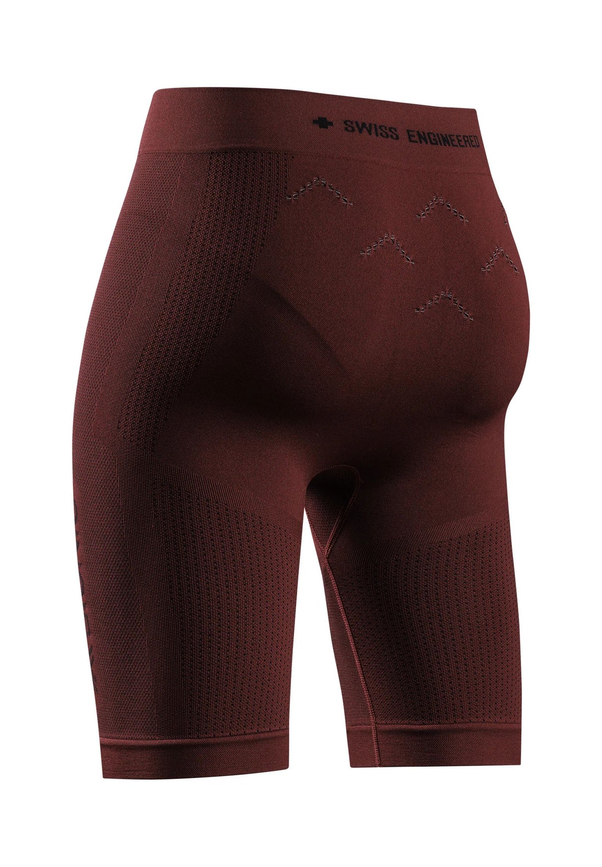 X BIONIC XCEED RUN SHORT TIHTS OXID RED MUJER