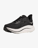 HOKA CLIFTON 10 BLACK WHITE HOMBRE