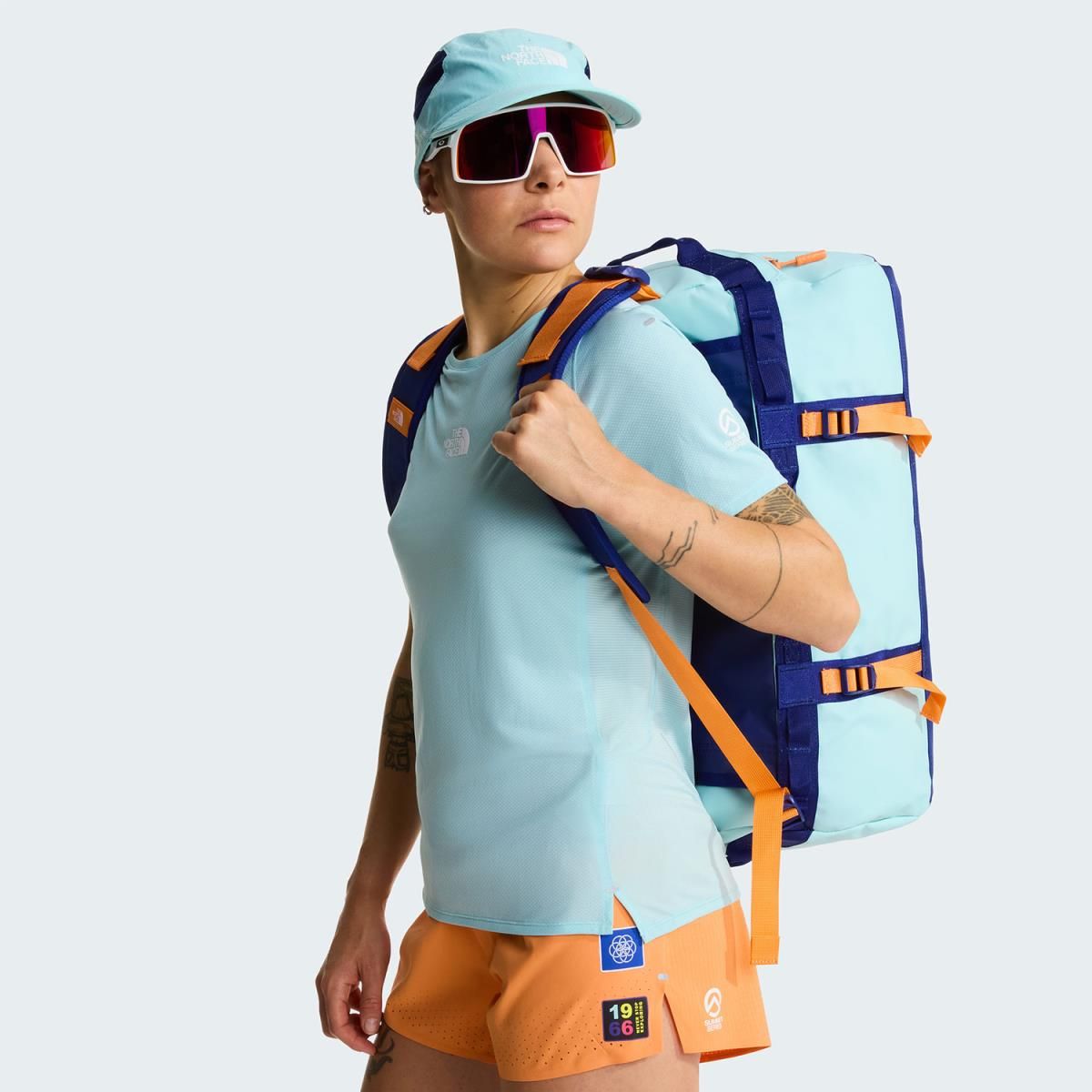THE NORTH FACE BASE CAMP DUFFEL CANAL BLUE