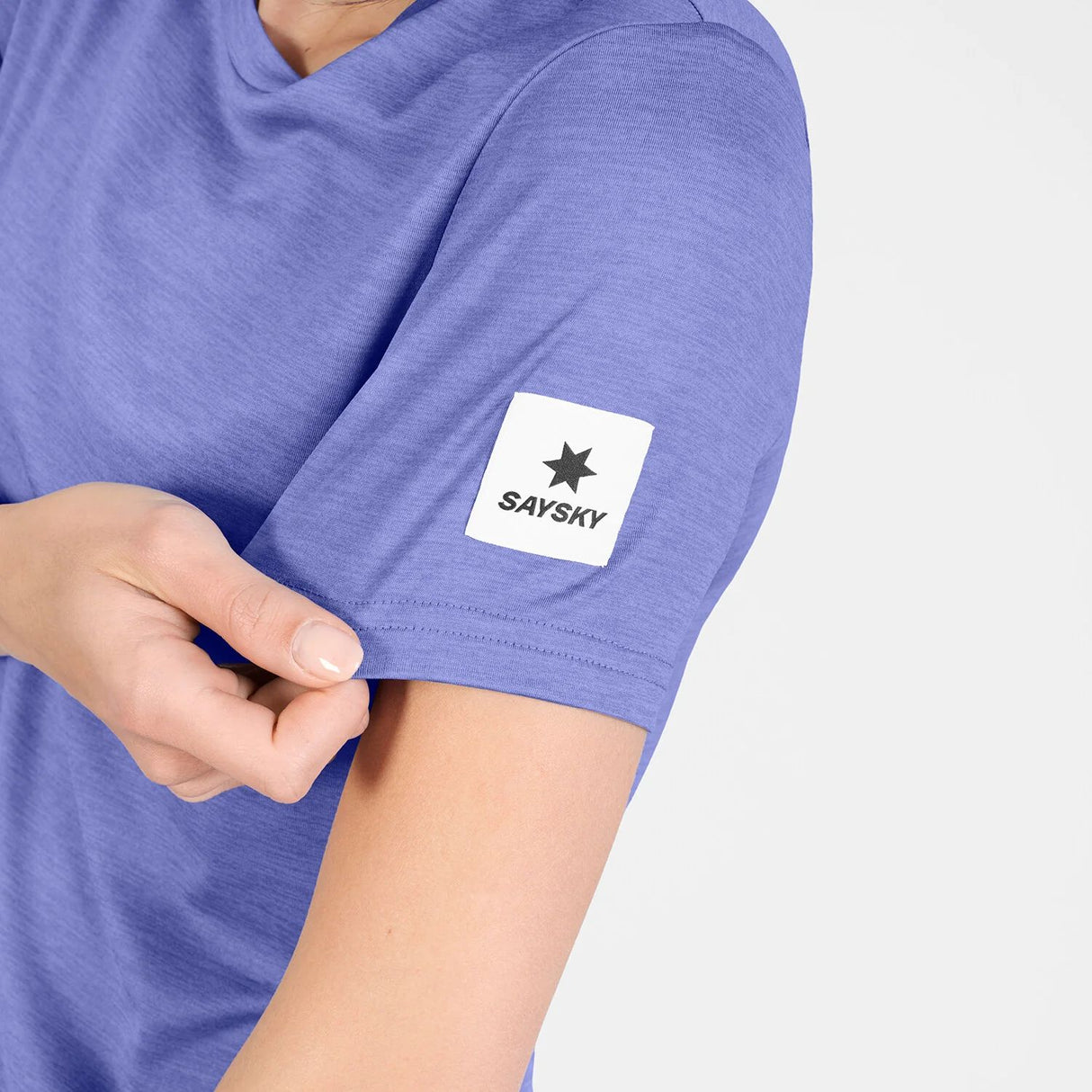 SAYSKY CLEAN PACE T-SHIRT PURPLE MUJER