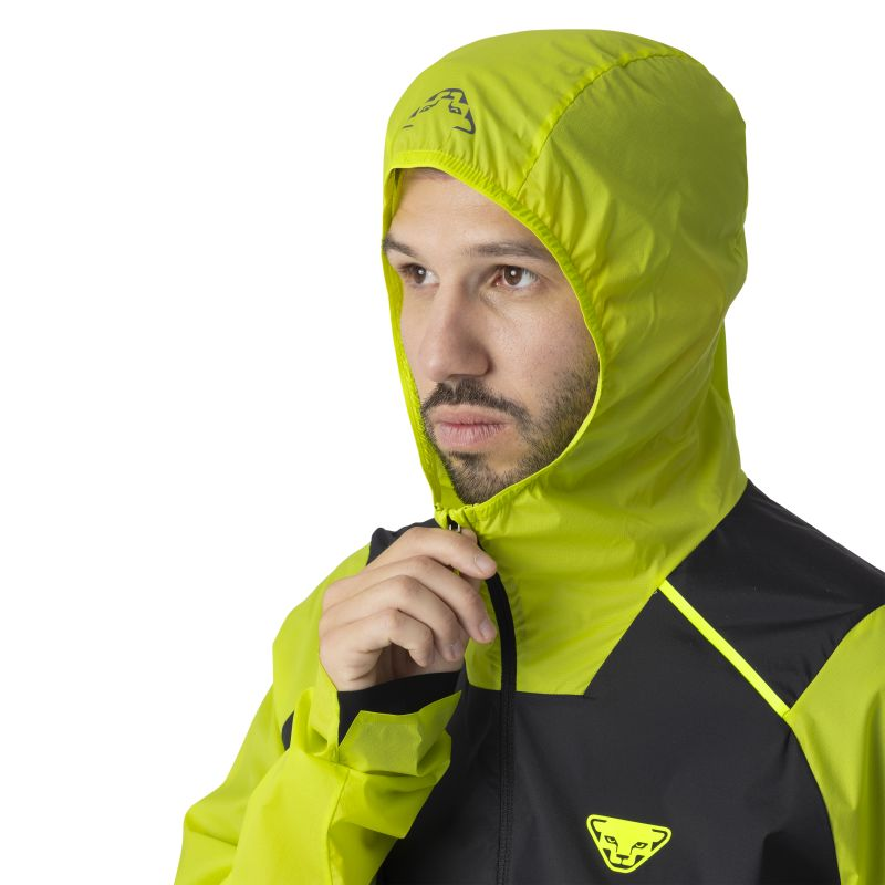 DYNAFIT DNA WIND JAKET ULTRA YELLOW HOMBRE