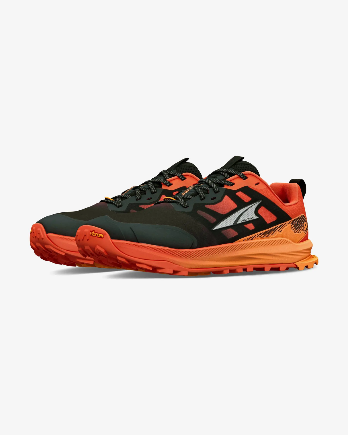 ALTRA LONE PEAK 9+ BLACK ORANGE HOMBRE