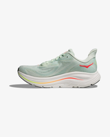 HOKA CLIFTON 10 SEA GLASS NEON FLAME