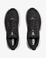 HOKA CLIFTON 10 BLACK WHITE HOMBRE