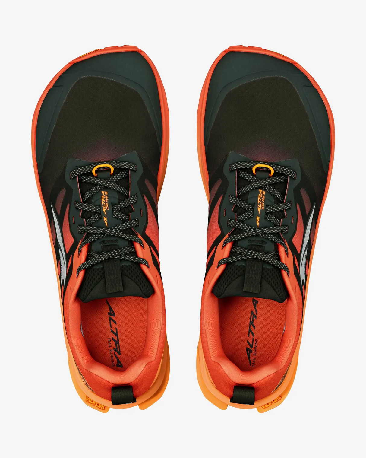 ALTRA LONE PEAK 9+ BLACK ORANGE HOMBRE