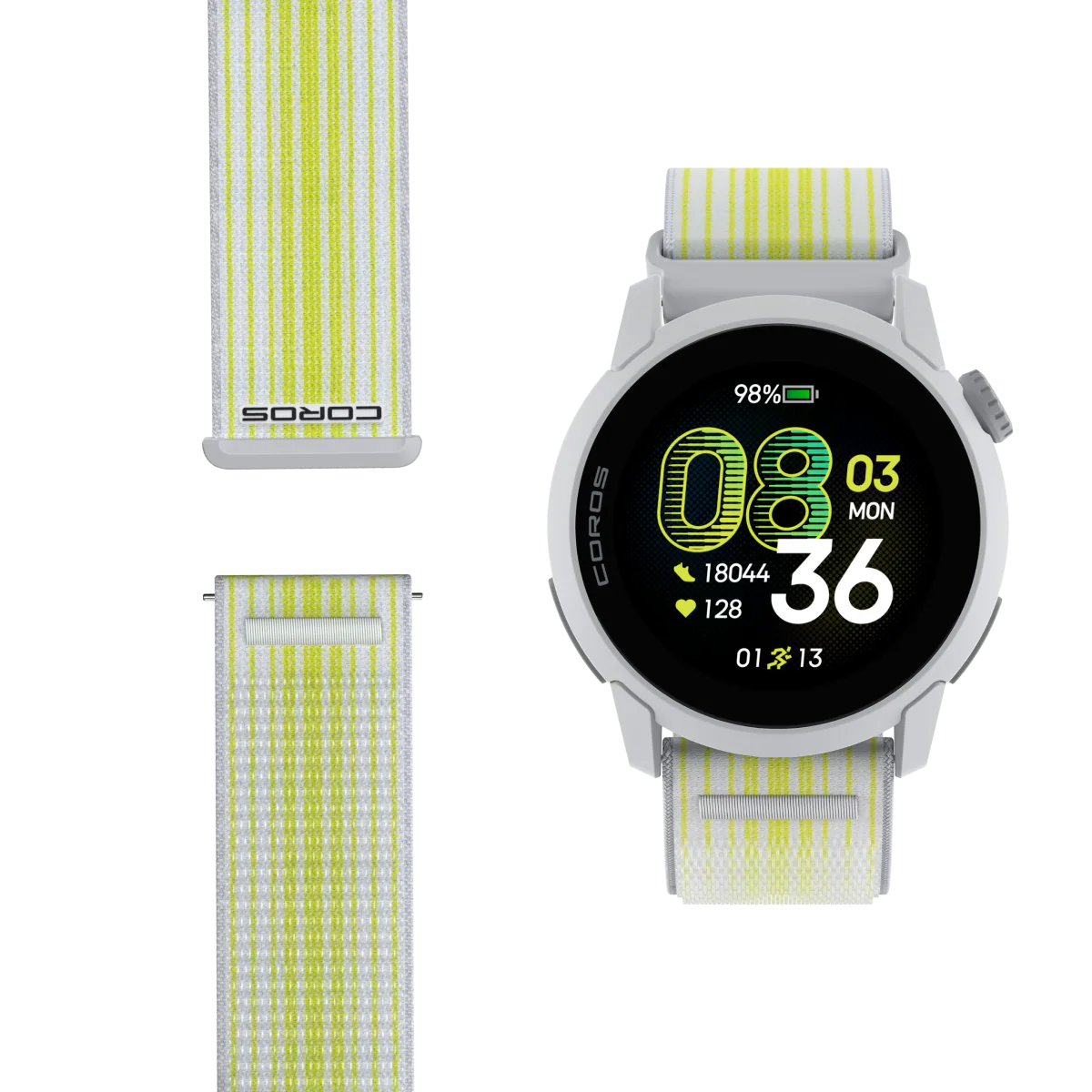 COROS PACE 4 NAILON WHITE