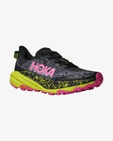 HOKA SPEEDGOAT 6 BLACK NEON MUJER