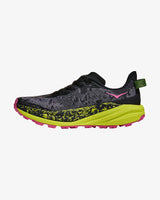 HOKA SPEEDGOAT 6 BLACK NEON MUJER