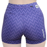 SAYSKY ZIG ZAG COMBAT SHORT TIHTS 4 PURPLE ZIGZAG MUJER