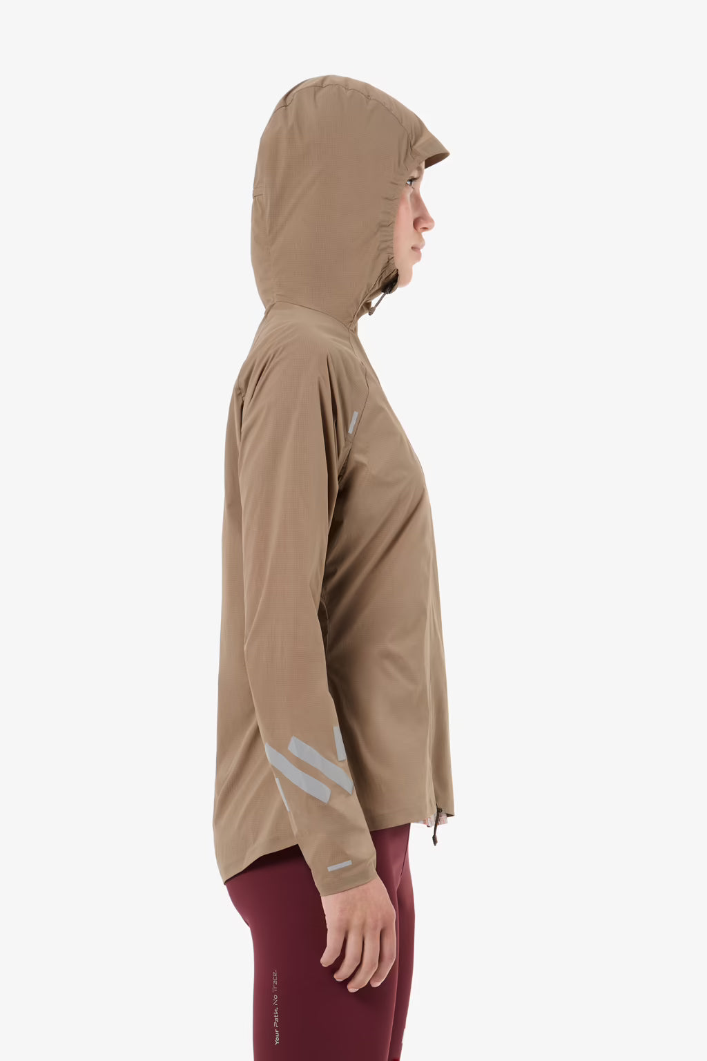 NNORMAL TRAIL WIND JACKET BROWN MUJER