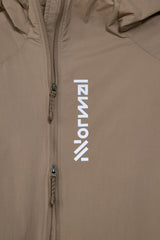 NNORMAL TRAIL WIND JACKET BROWN MUJER