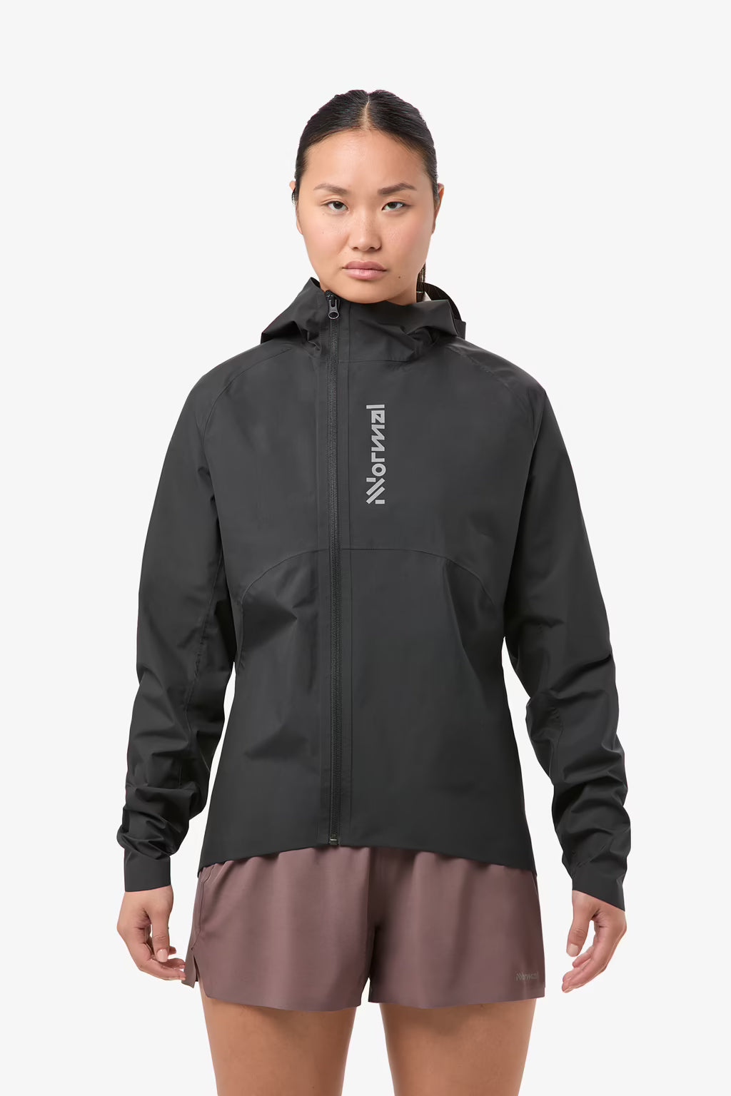 NNORMAL TRAIL RAIN JACKET NEGRO MUJER