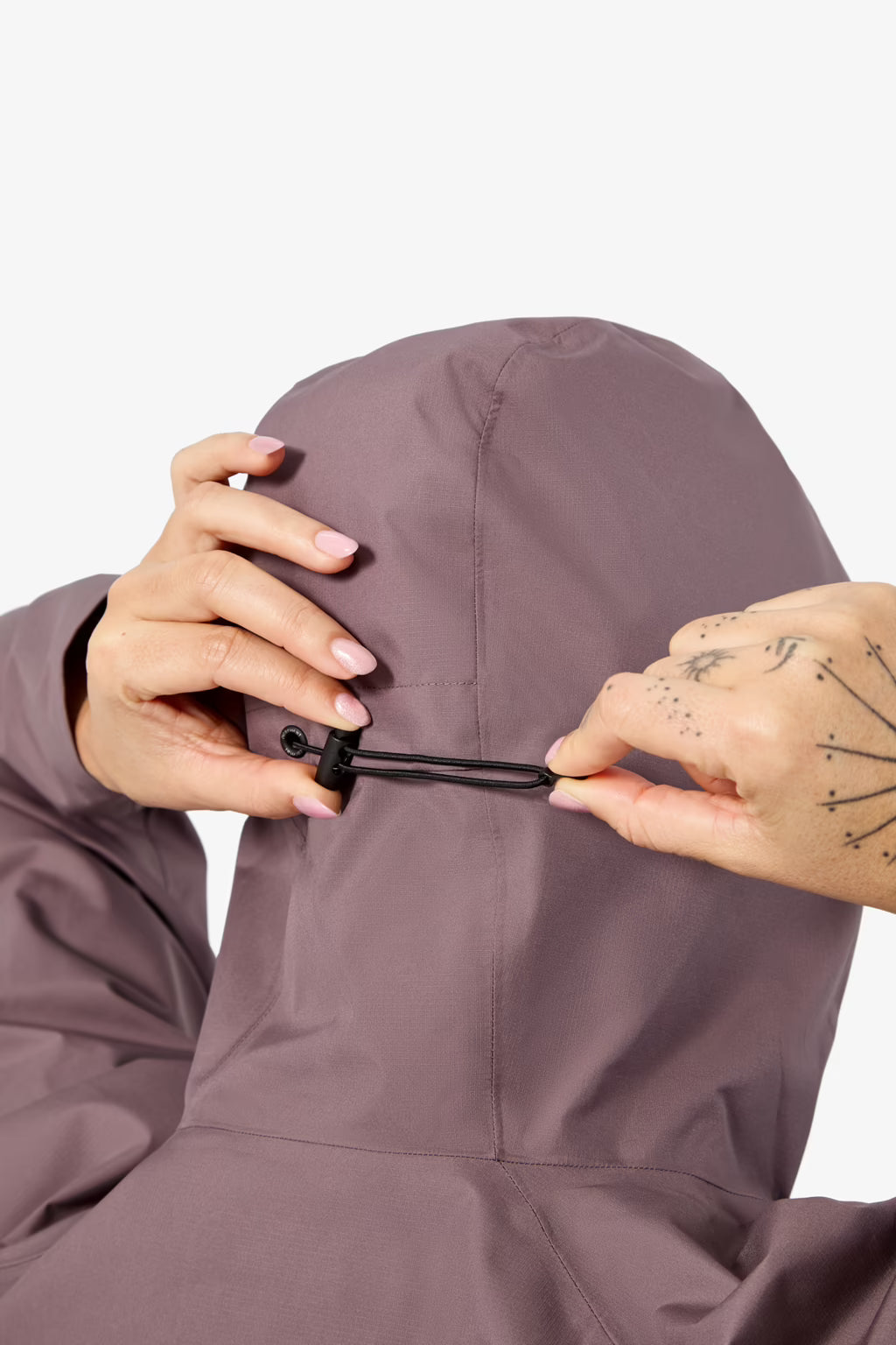 NNORMAL TRAIL RAIN JACKET 02 PURPLE MUJER