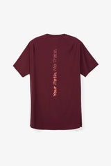 NNORMAL RACE T-SHIRT 02 HOMBRE Burgundy