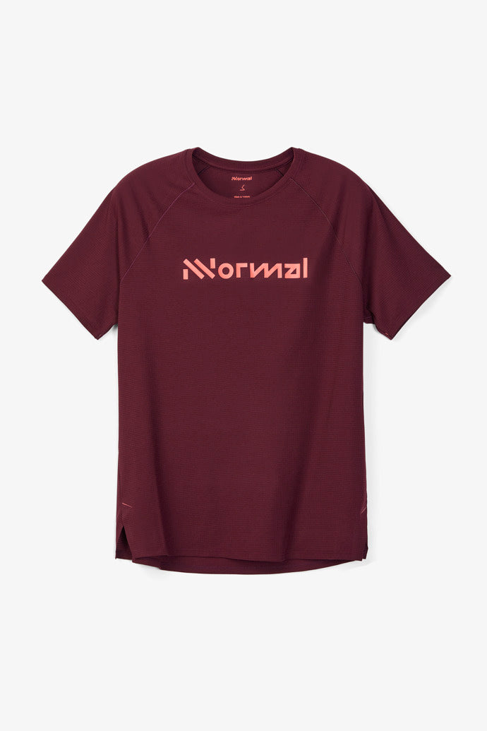 NNORMAL RACE T-SHIRT 02 MUJER Burgundy