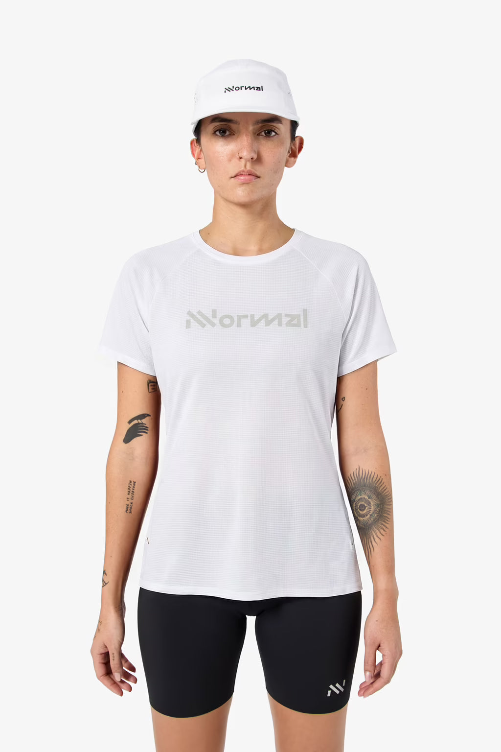NNORMAL RACE T SHIRT 02 WHITE MUJER