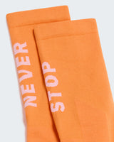 THE NORTH FACE SOCKS NEVER STOP PAPAYA BOLD BLUE