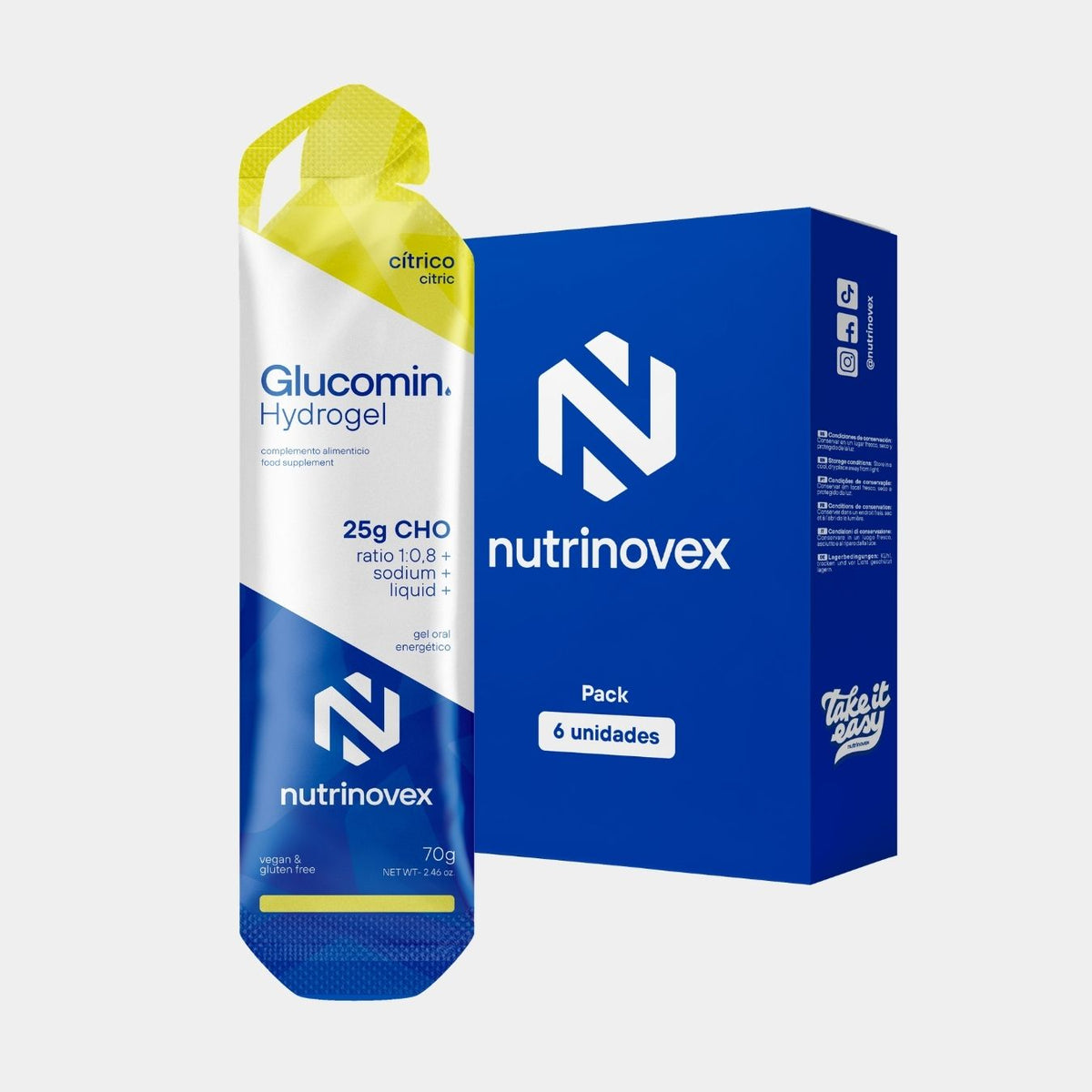 NUTRINOVEX GLUCOMIN HYDRO CITRICO