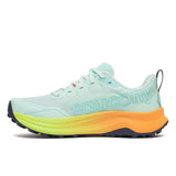 SAUCONY PEREGRINE 16 AQUA CITRON MUJER