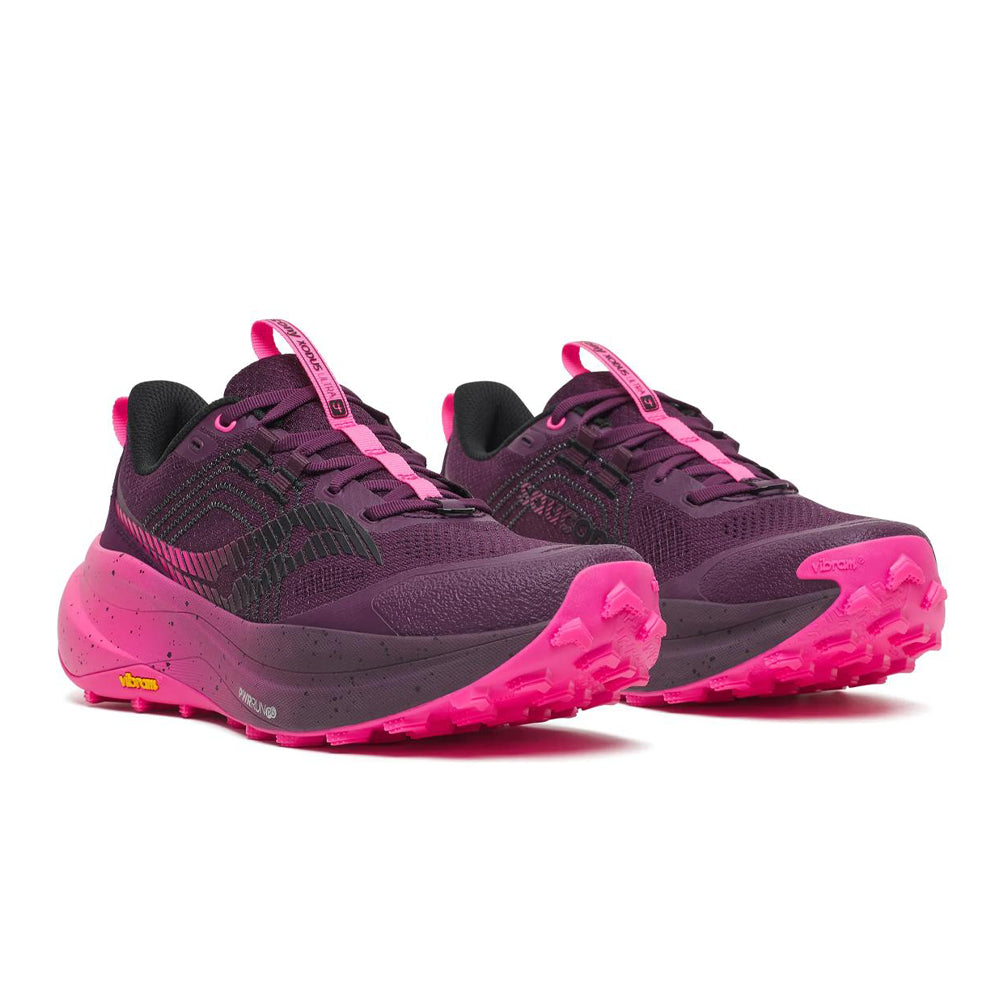 SAUCONY XODUS ULTRA 4 EGGPLANT SHOCK MUJER