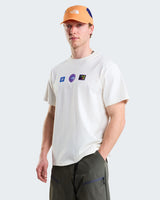 THE NORTH FACE EXPLORER BADGES CAMISETA WHITE DUNE HOMBRE