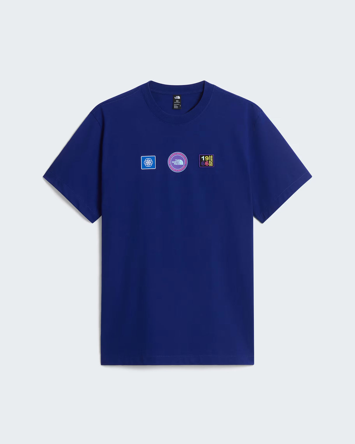 THE NORTH FACE EXPLORER BADGES CAMISETA BOLD BLUE HOMBRE