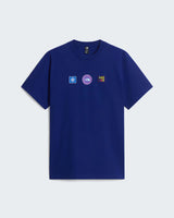 THE NORTH FACE EXPLORER BADGES CAMISETA BOLD BLUE HOMBRE