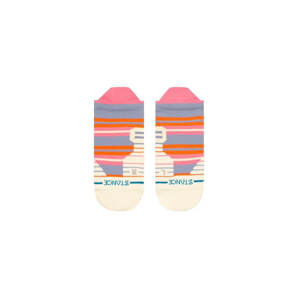 STANCE MID CUCHION WOMENS LENNON MID TAB BLUE