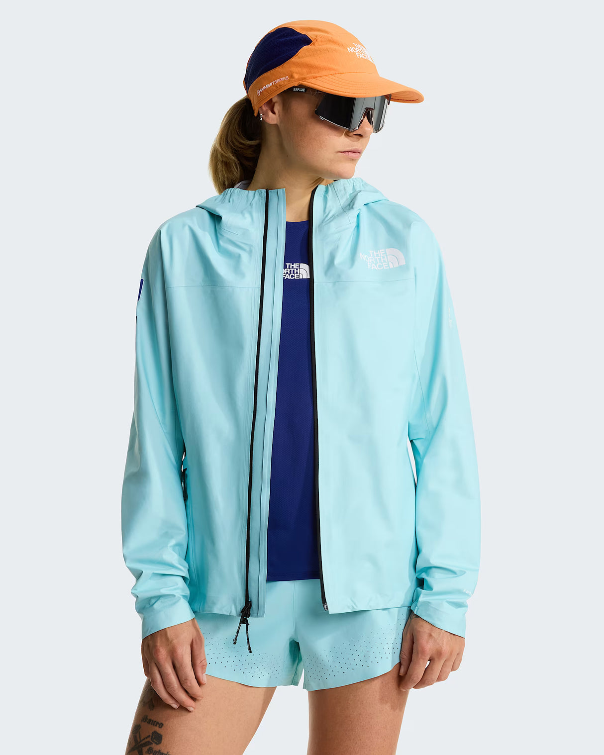 THE NORTH FACE SUPERIOR FUTURELIGHT JACKET SUMMIT SERIES CANAL BLUE MUJER