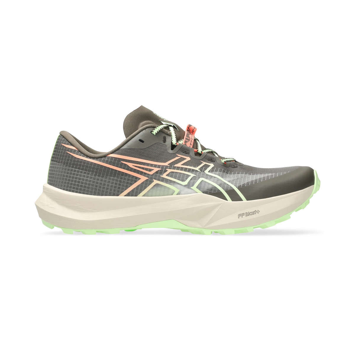 ASICS Fuji Lite 7 Kuriiro Brown Illuminate Yellow - imagen principal completa