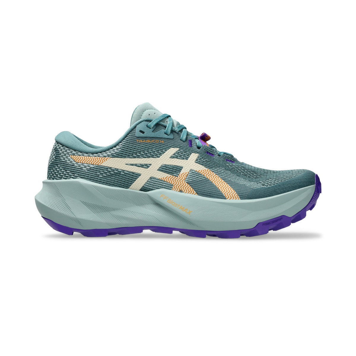 ASICS Trabuco 14 Mujer - Foggy Teal / Radiant Amethyst