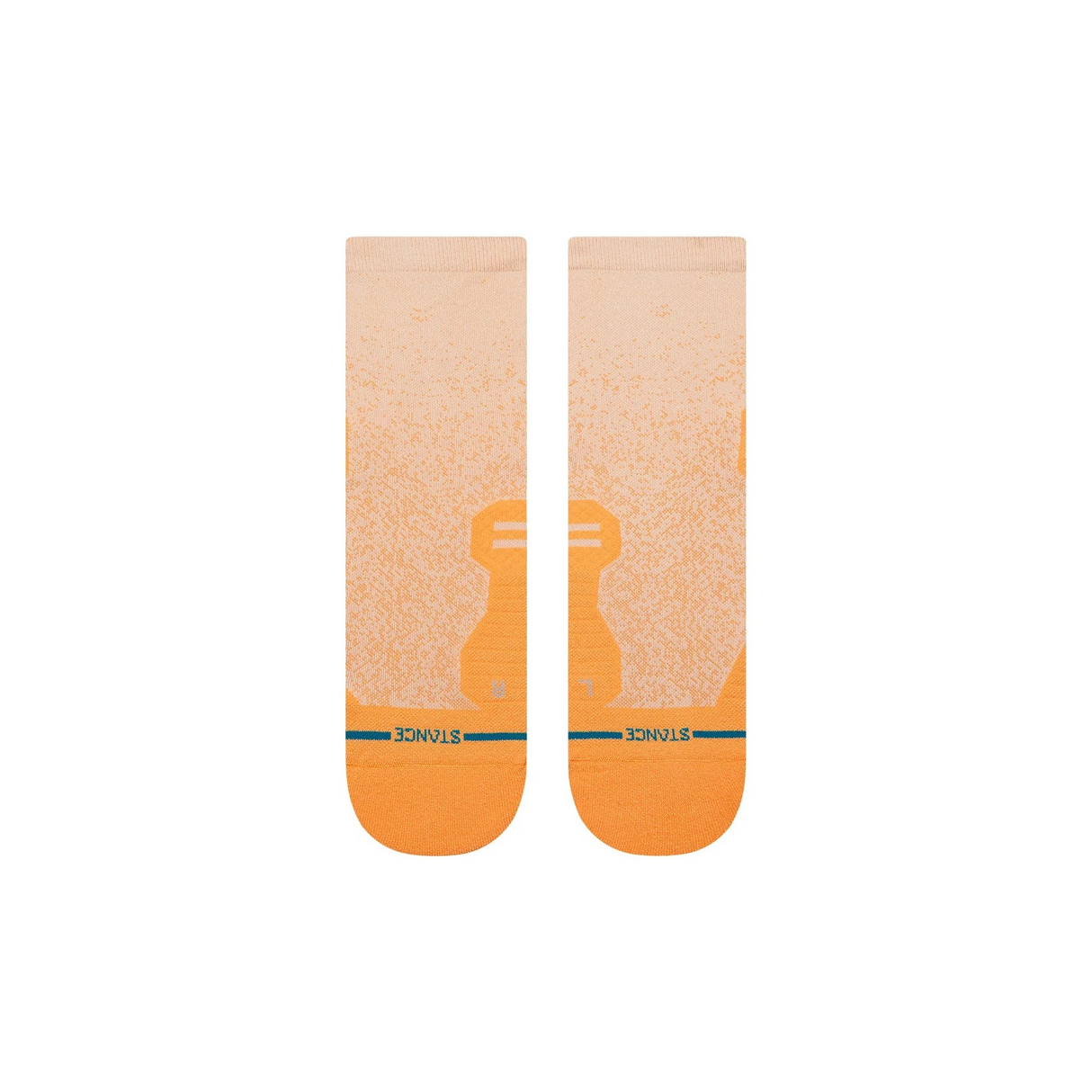 STANCE POWDER SPLIT LIGHT QTR MANGO
